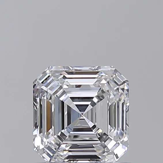 0.95 Carat Square Emerald Lab Grown Diamond, VVS2/E