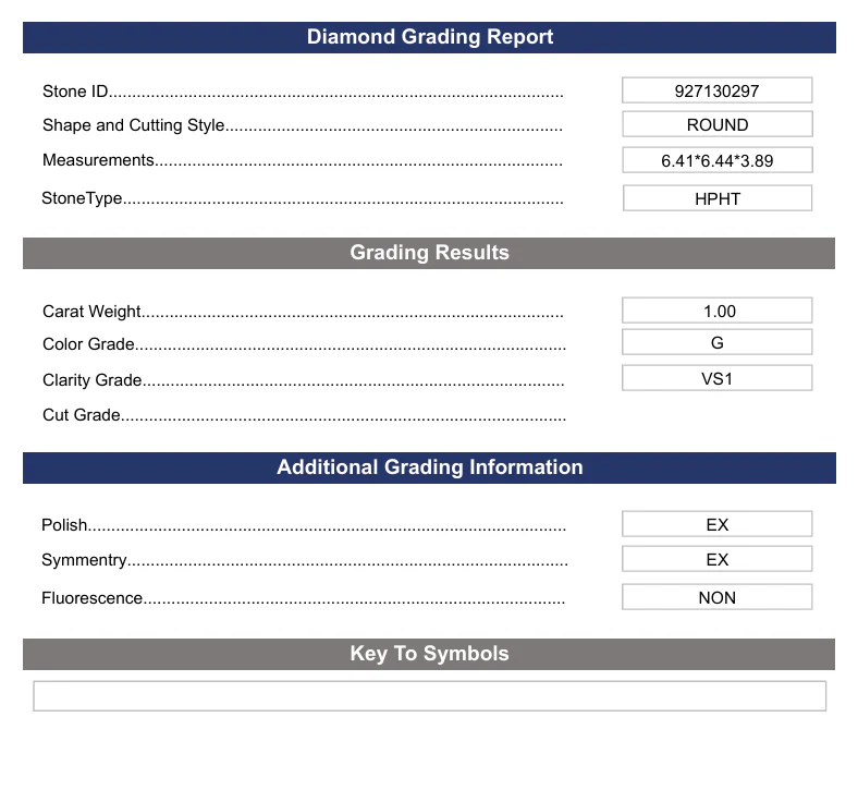 1.0 Carat Round Lab Grown Diamond, VS1/G - Image 2