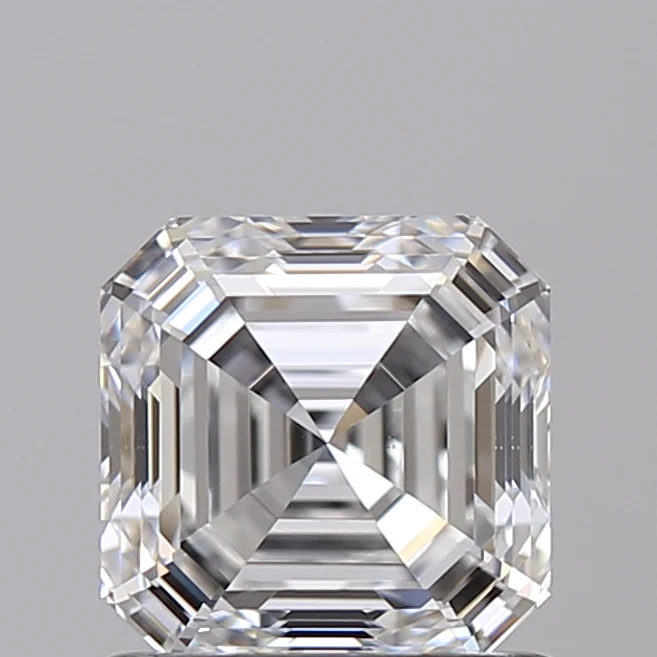 1.01 Carat Square Emerald Lab Grown Diamond, VS1/D
