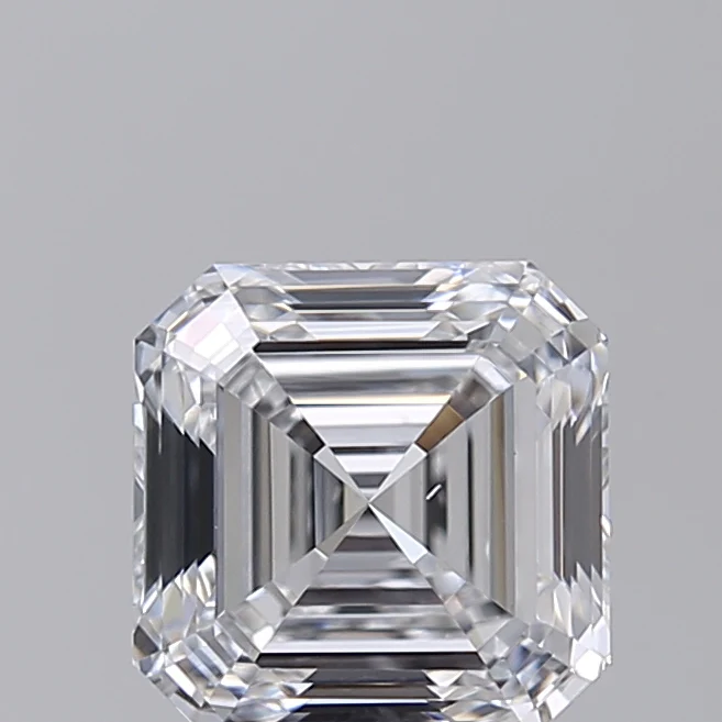 1.01 Carat Square Emerald Lab Grown Diamond, VS2/D