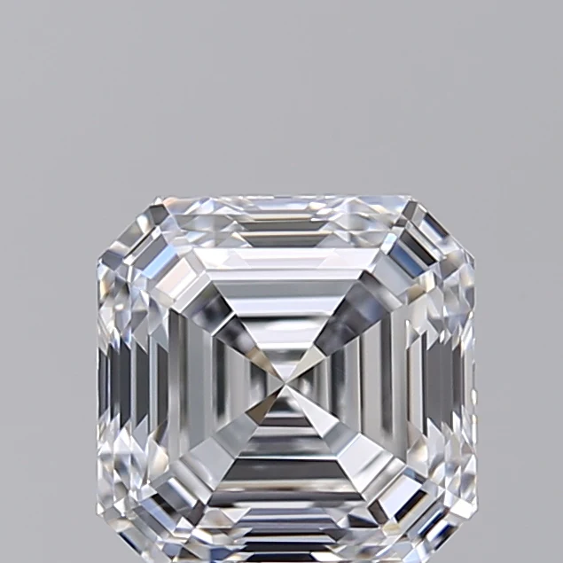 1.01 Carat Square Emerald Lab Grown Diamond, VVS1/D
