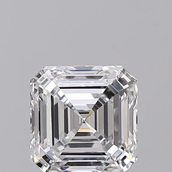 1.01 Carat Square Emerald Lab Grown Diamond, VVS2/D