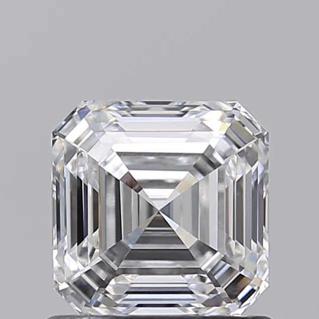 1.01 Carat Square Emerald Lab Grown Diamond, VVS2/F