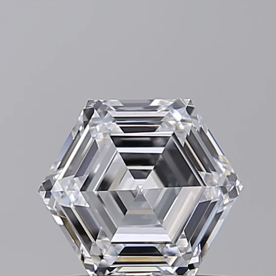 1.02 Carat Hexagonal Lab Grown Diamond, VS1/D