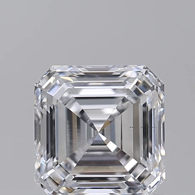 1.02 Carat Square Emerald Lab Grown Diamond, VS2/E