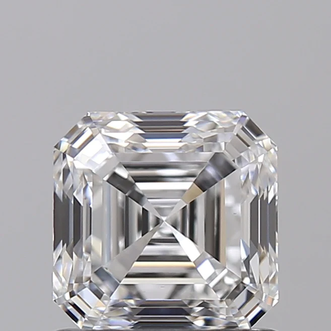1.03 Carat Square Emerald Lab Grown Diamond, VS1/D