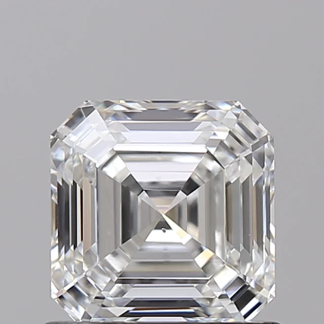 1.04 Carat Square Emerald Lab Grown Diamond, VS2/E
