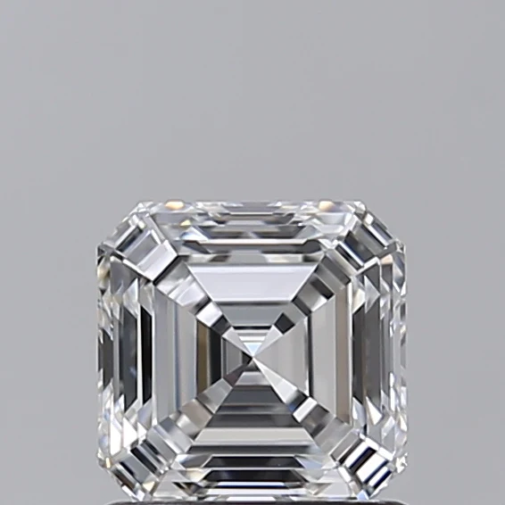 1.04 Carat Square Emerald Lab Grown Diamond, VVS2/F