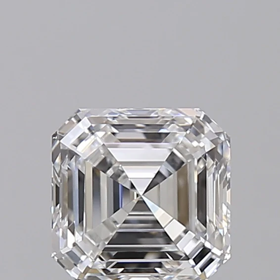 1.04 Carat Square Emerald Lab Grown Diamond, VVS2/F