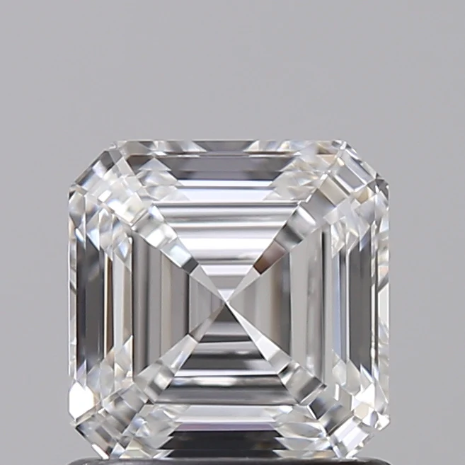 1.05 Carat Square Emerald Cut Lab Grown Diamond, VVS2/E