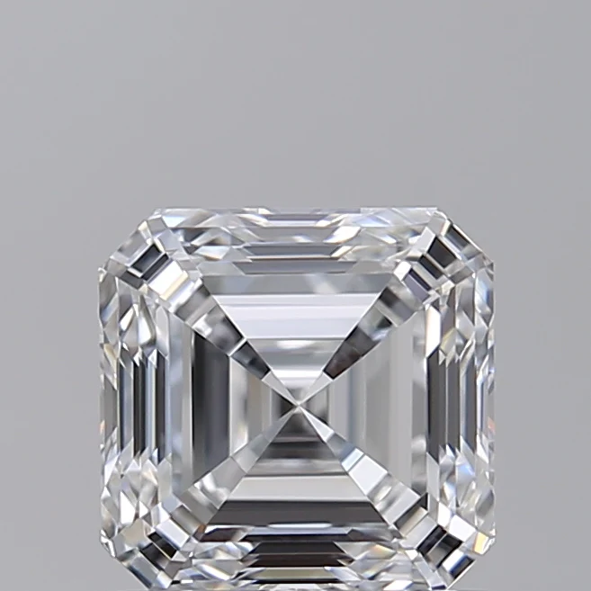 1.05 Carat Square Emerald Lab Grown Diamond, VVS2/F