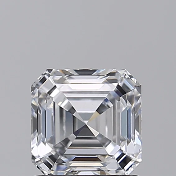1.06 Carat Square Emerald Lab Grown Diamond, VS2/D