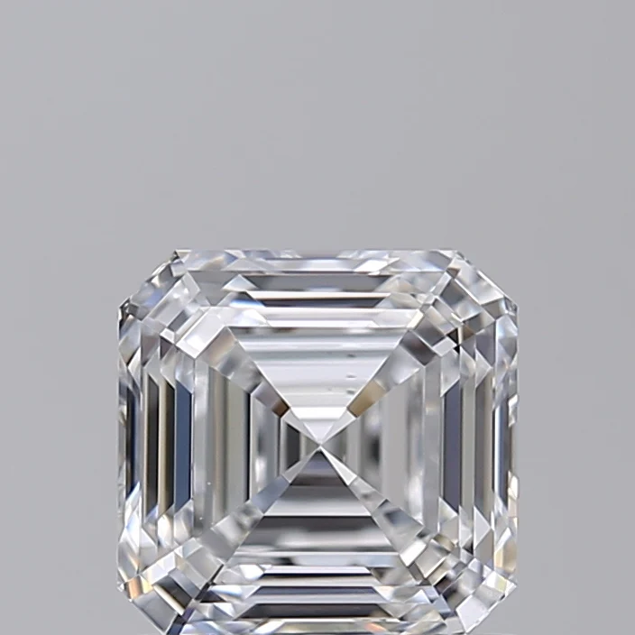 1.06 Carat Square Emerald Lab Grown Diamond, VS2/E