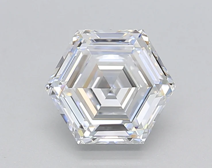 1.08 Carat Hexagonal Lab Grown Diamond, VS1/D