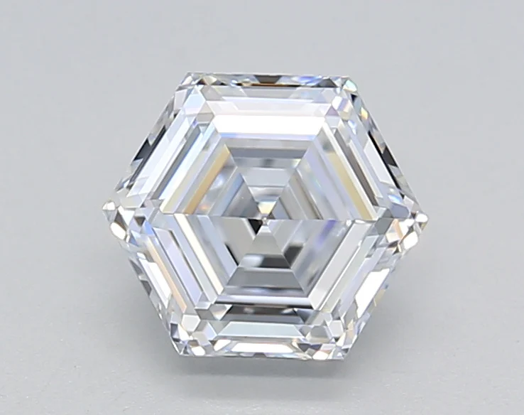 1.11 Carat Hexagonal Lab Grown Diamond, VVS2/F