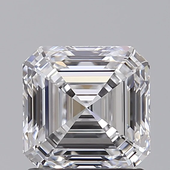 1.26 Carat Square Emerald Lab Grown Diamond, VVS1/D