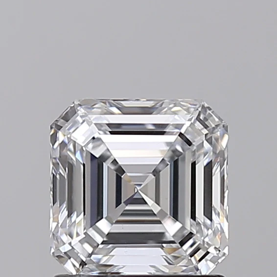 1.41 Carat Square Emerald Lab Grown Diamond, VS2/E
