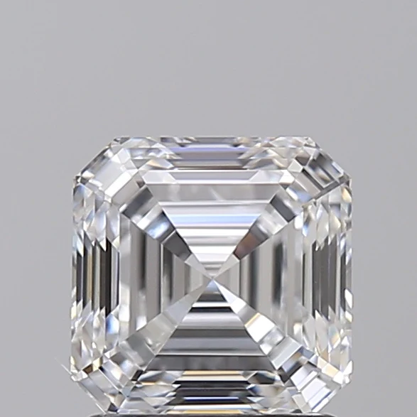 1.45 Carat Square Emerald Lab Grown Diamond, VS1/D
