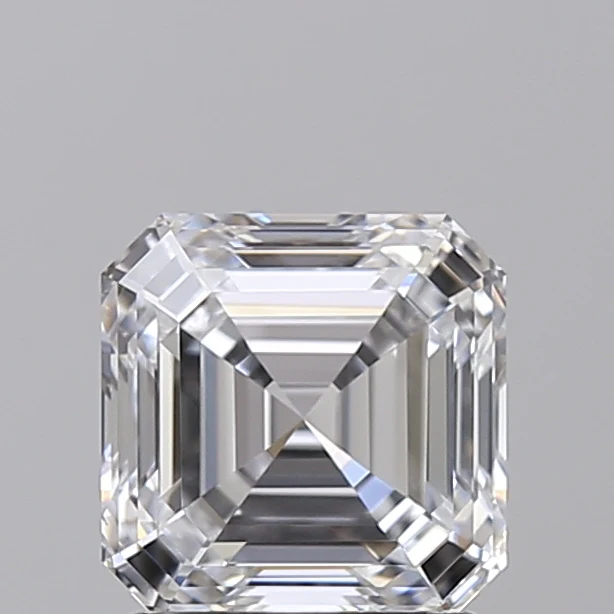 1.47 Carat Square Emerald Lab Grown Diamond, VVS1/D