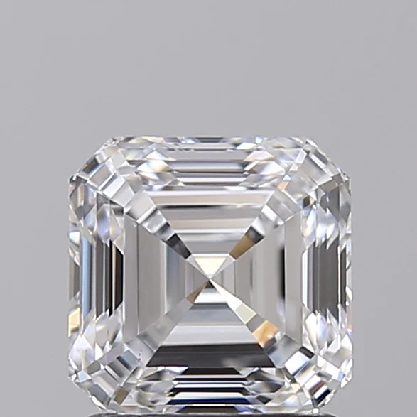 1.49 Carat Square Emerald Lab Grown Diamond, VS1/D
