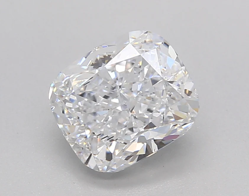 1.51 Carat Long Cushion Lab Grown Diamond, SI1/D
