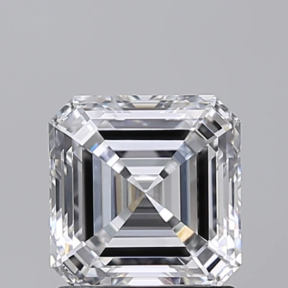 1.51 Carat Square Emerald Lab Grown Diamond, VVS2/E