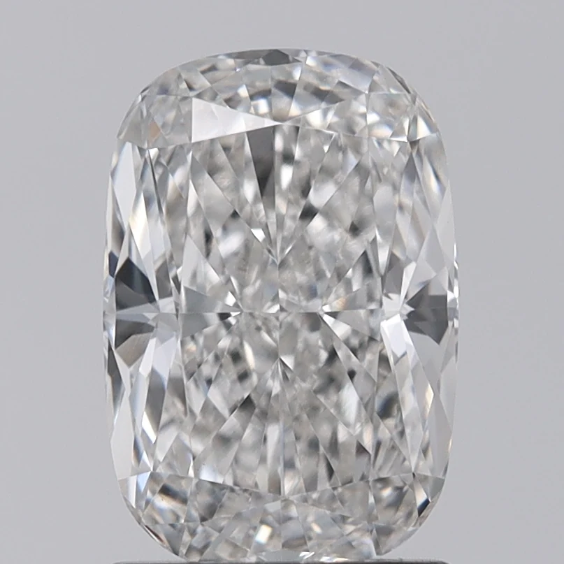 1.52 Carat Long Cushion Lab Grown Diamond, VVS2/H