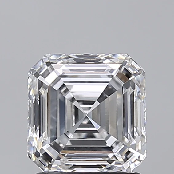 1.52 Carat Square Emerald Lab Grown Diamond, VS1/D