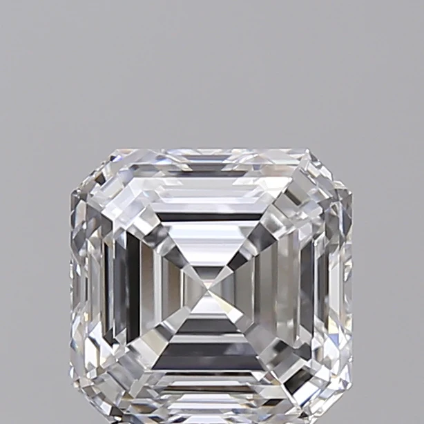 1.52 Carat Square Emerald Lab Grown Diamond, VVS2/D