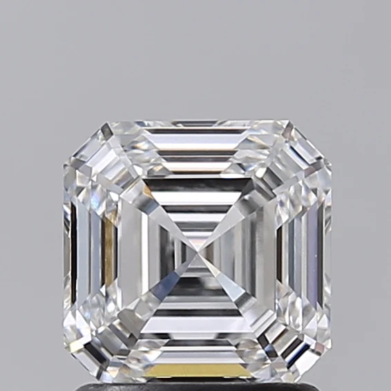 1.52 Carat Square Emerald Lab Grown Diamond, VVS2/F