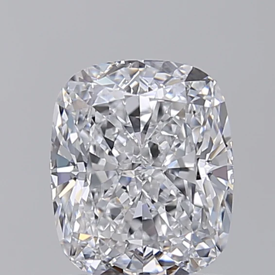 1.53 Carat Long Cushion Lab Grown Diamond, VVS2/D
