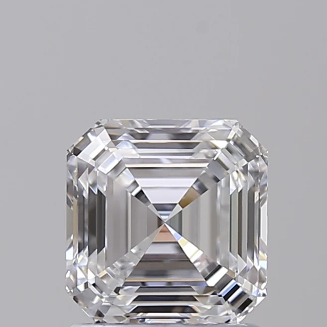 1.54 Carat Square Emerald Lab Grown Diamond, VVS1/D