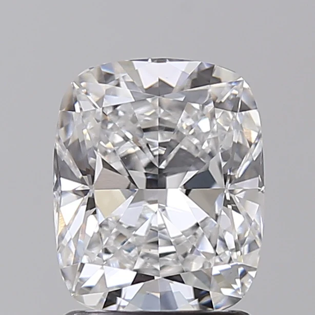 1.57 Carat Long Cushion Lab Grown Diamond, VVS2/F