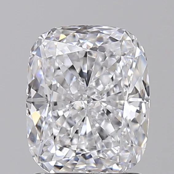 1.61 Carat Long Cushion Lab Grown Diamond, VVS2/D