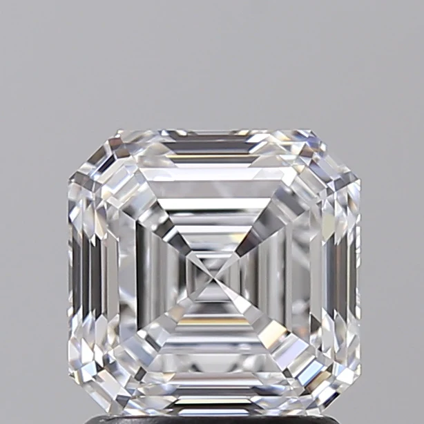 1.75 Carat Square Emerald Lab Grown Diamond, VVS1/D