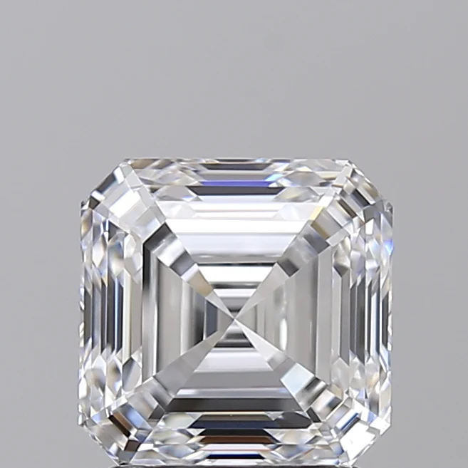 2.0 Carat Square Emerald Lab Grown Diamond, VVS1/D