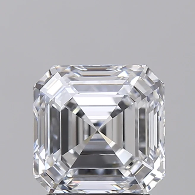 2.0 Carat Square Emerald Lab Grown Diamond, VVS2/F