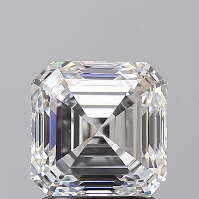 2.0 Carat Square Emerald Lab Grown Diamond, VVS2/F