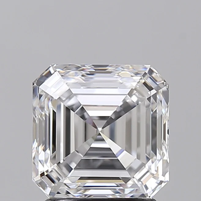 2.02 Carat Square Emerald Lab Grown Diamond, VVS2/E