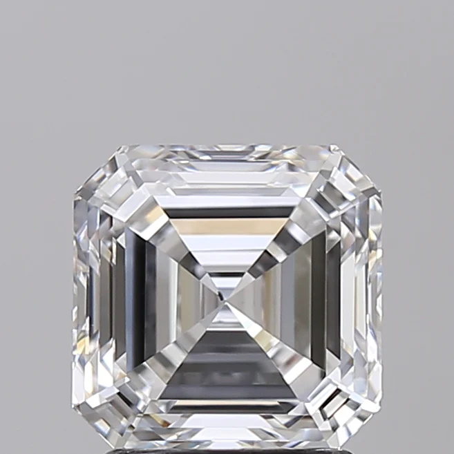 2.03 Carat Square Emerald Lab Grown Diamond, VS2/E