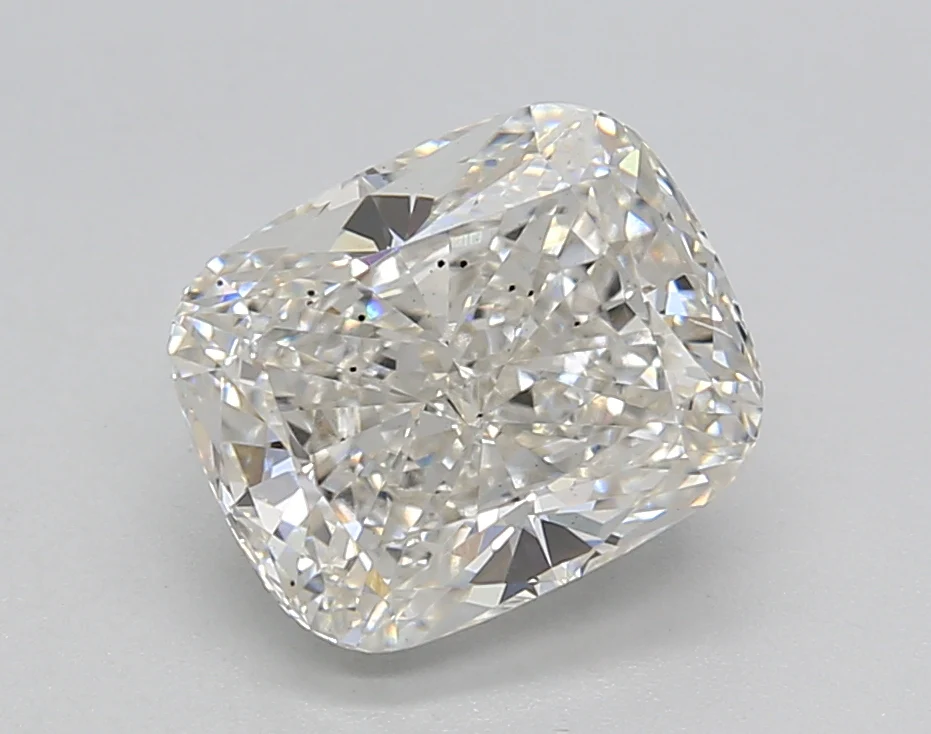 2.41 Carat Long Cushion Lab Grown Diamond, SI1/G