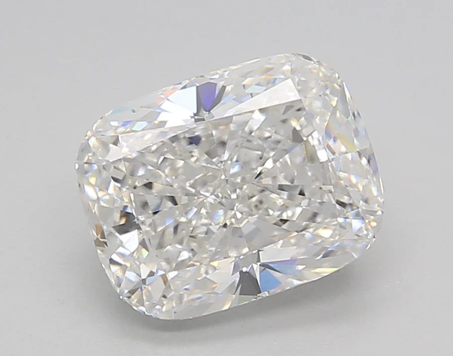 2.64 Carat Long Cushion Lab Grown Diamond, VS1/E