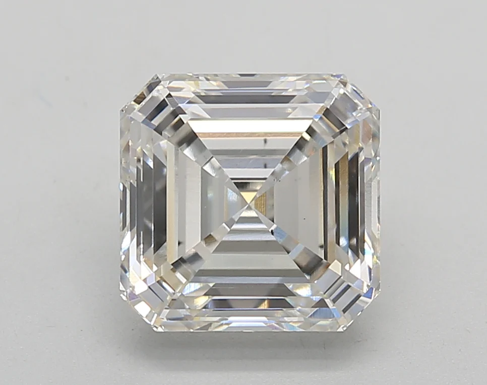 3.13 Carat Square Emerald Lab Grown Diamond, VS1/H