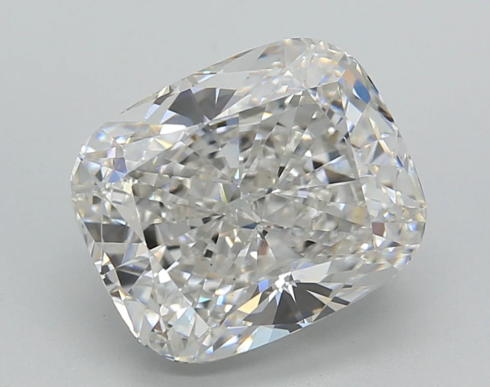 3.77 Carat Long Cushion Lab Grown Diamond, VS1/G