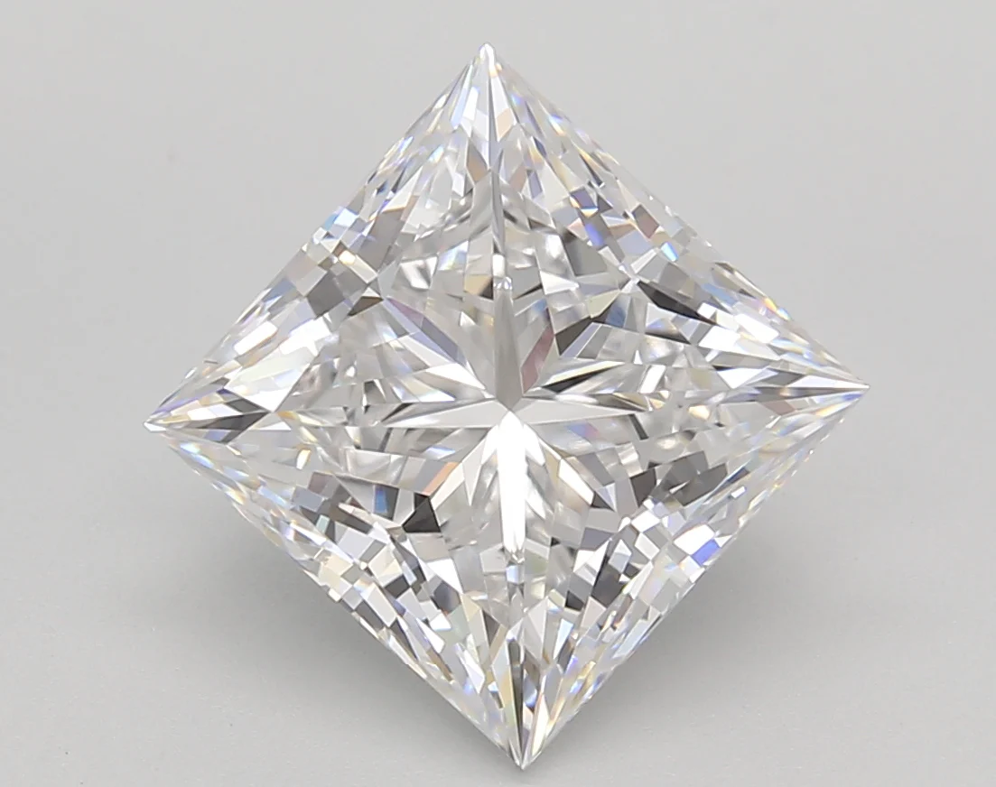 4.01 Carat Princess Lab Grown Diamond, VVS2/D