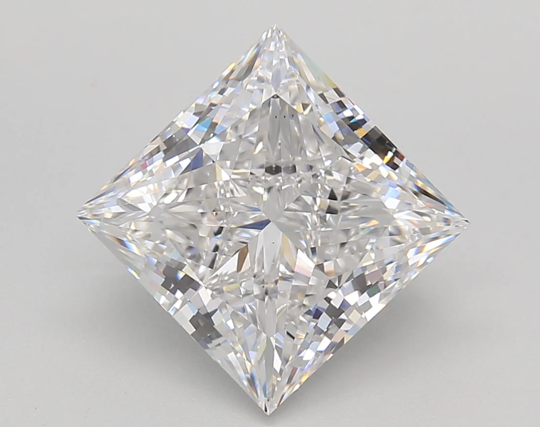 4.02 Carat Princess Lab Grown Diamond, VS1/D
