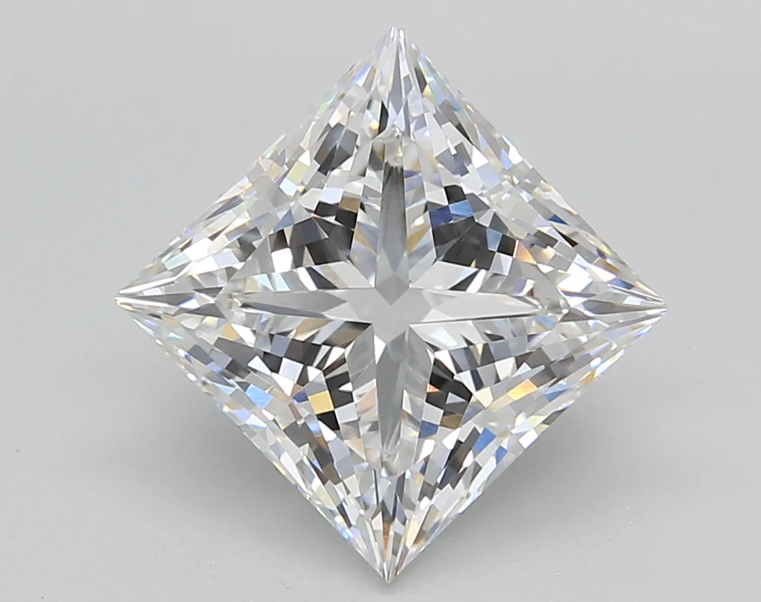 4.04 Carat Princess Lab Grown Diamond, VVS2/E