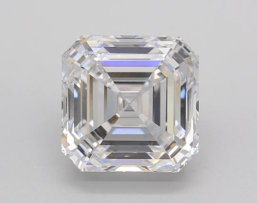 4.1 Carat Square Emerald Lab Grown Diamond, VVS2/E