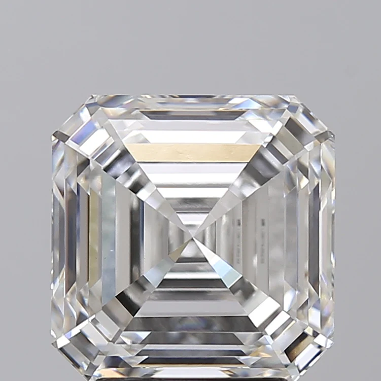 4.15 Carat Square Emerald Lab Grown Diamond, VVS2/F